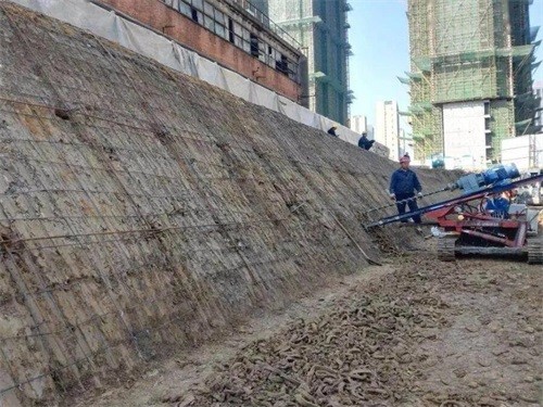 南江建筑边坡支护